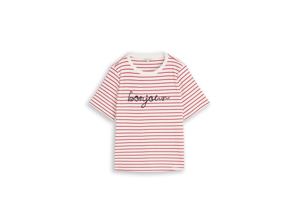 RED OFFWHITE STRIPE