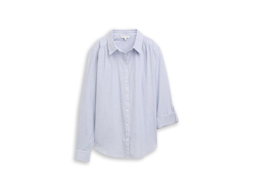 FERN BLUE DOBBY