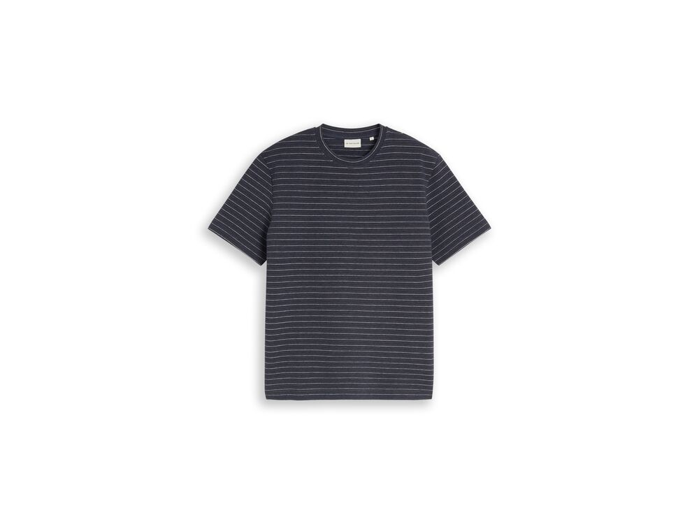 NAVY BROWN WHITE STRIPES