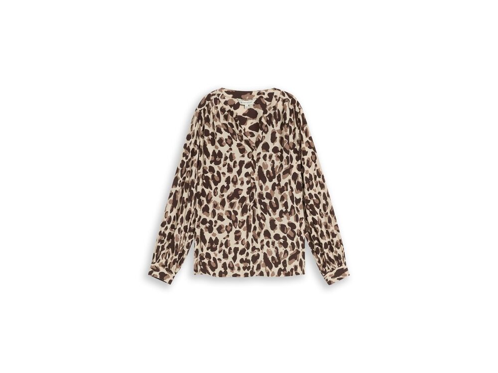 BROWN BEIGE LEO PRINT