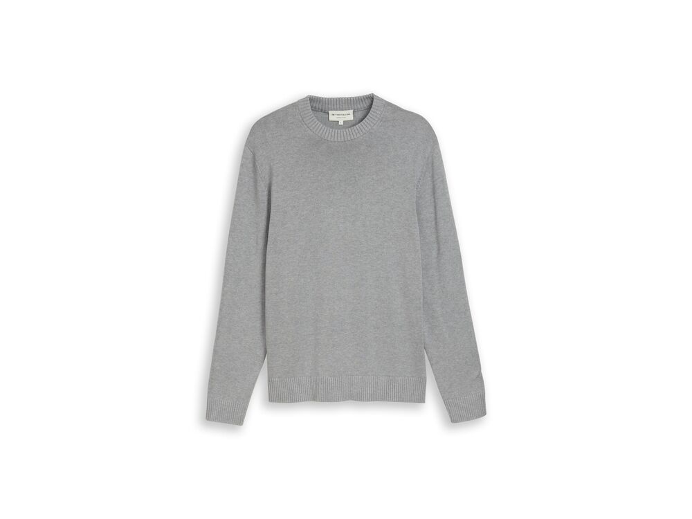 KNIT GREY MELANGE