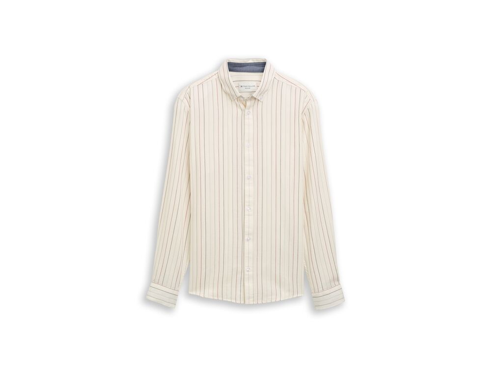WHITE MULTICOLORED STRIPE