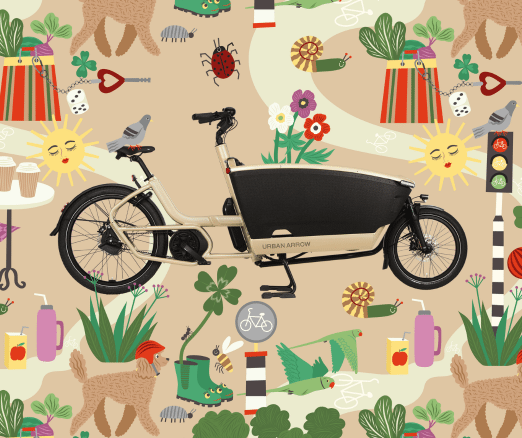 Urban Arrow FamilyNext Latte Limited Edition