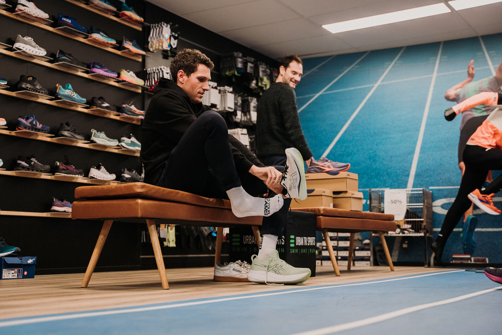 Conseil et analyse de foulée au magasin UrbanTriSports