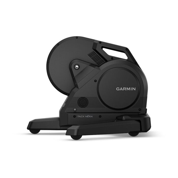 Garmin Tacx Nēra vu de côté, pied et volant d’inertie