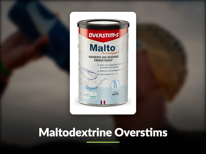 Maltodextrine Overstims pour préparer sa course