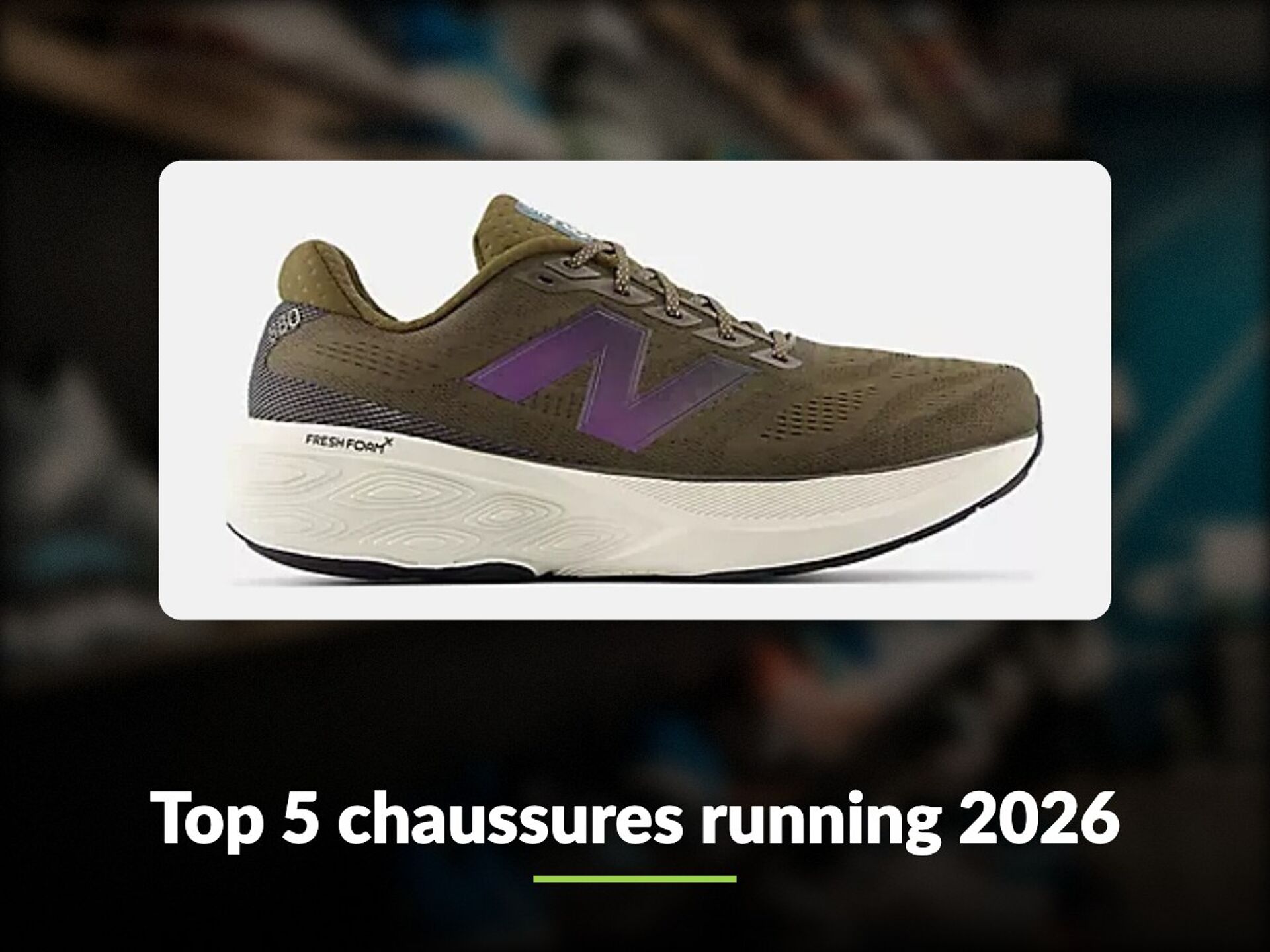 Chaussures de running pour marathon et sorties longues