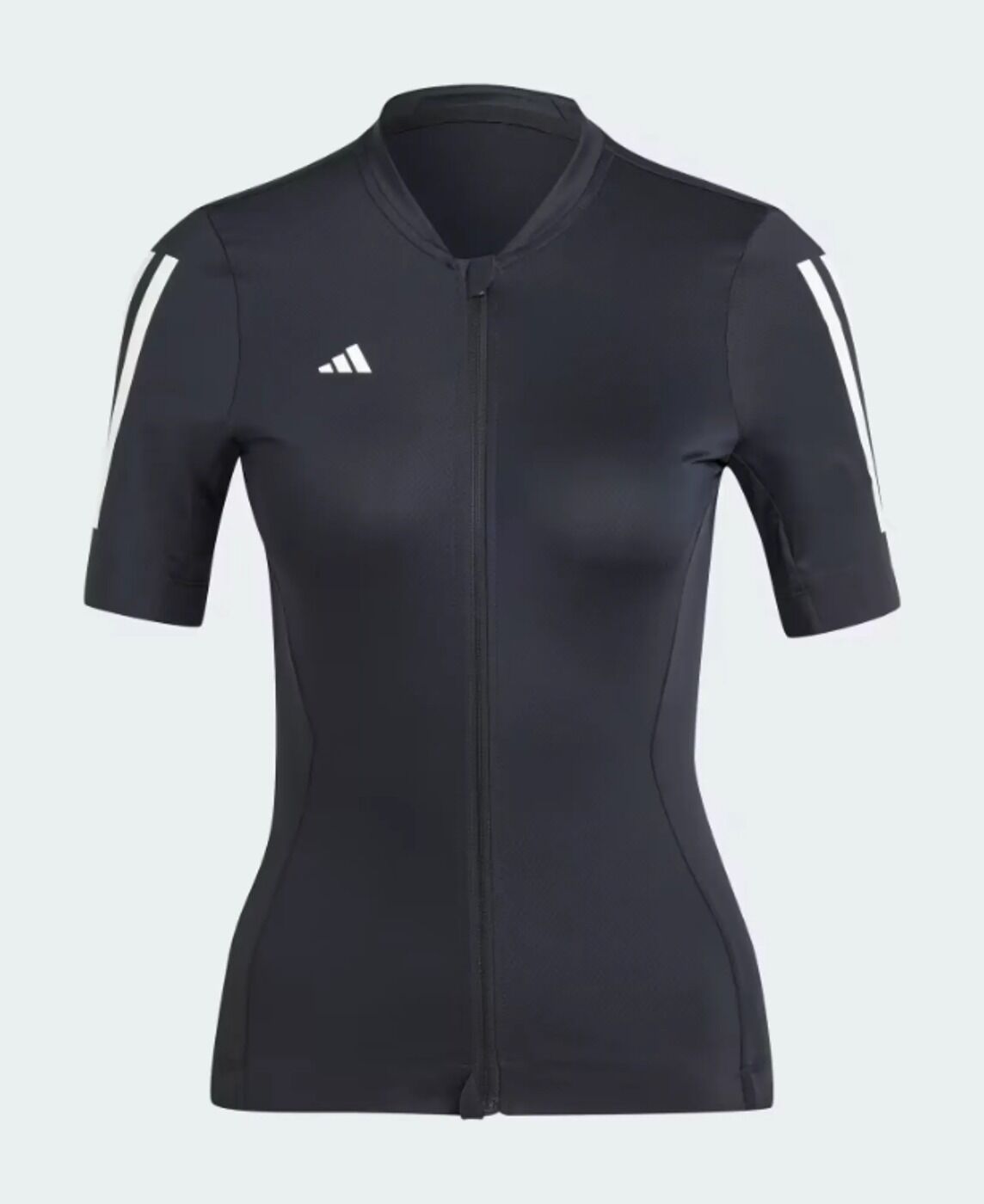 Adidas Tempo 3-Stripes Jersey femme – Noir