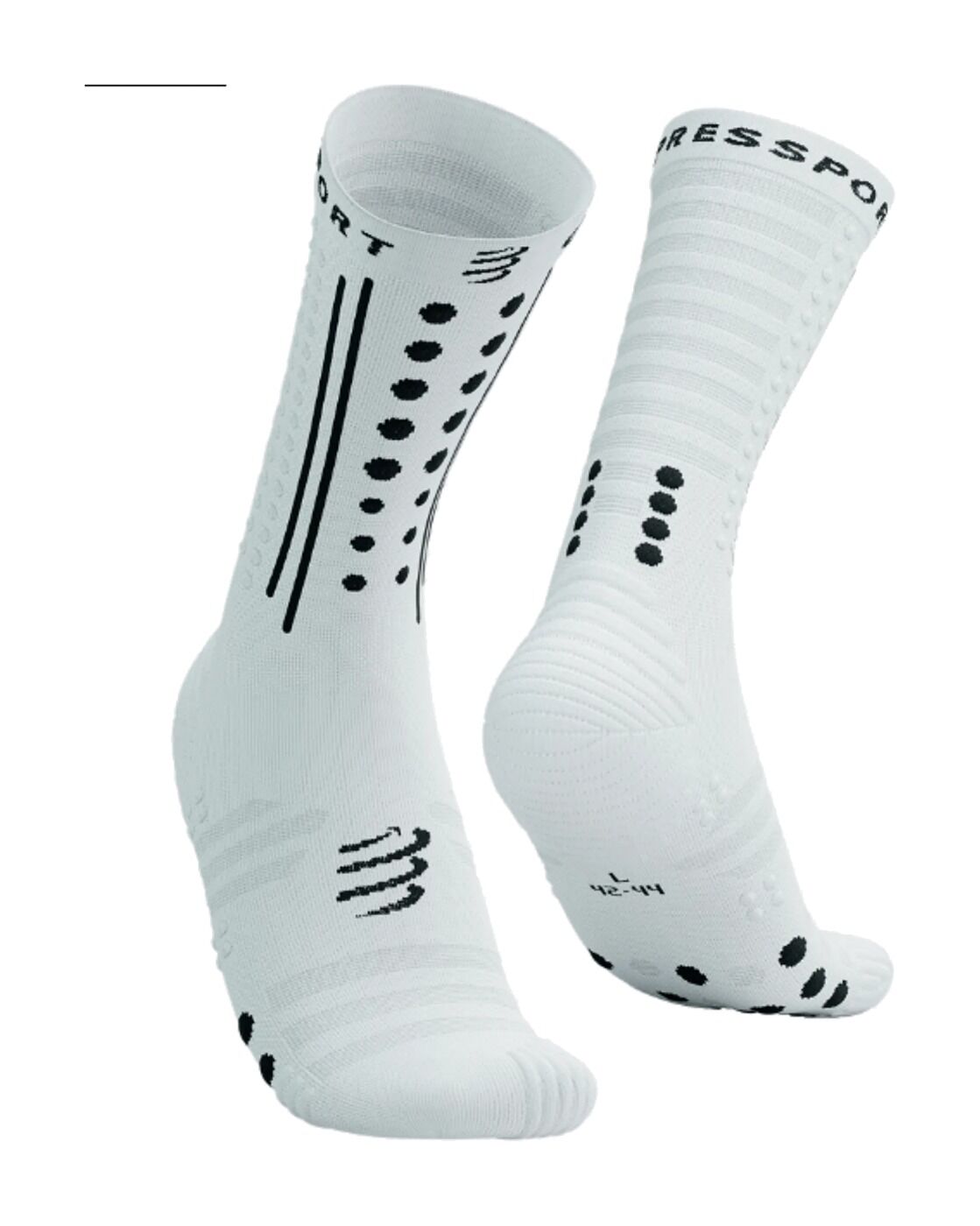 Compressport Aero Socks 2.0 – Blanc-noir