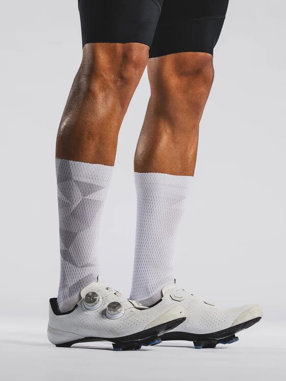 Fusion Tempo! Aero Socks – Blanc-gris