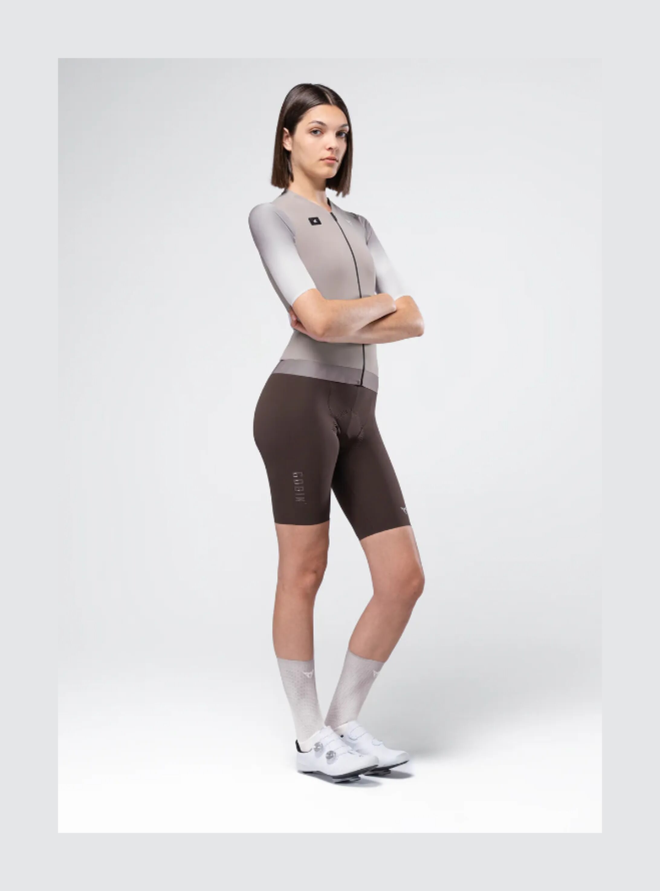Gobik CX Blend Jersey unisexe – Marron / Ember Glow / Create