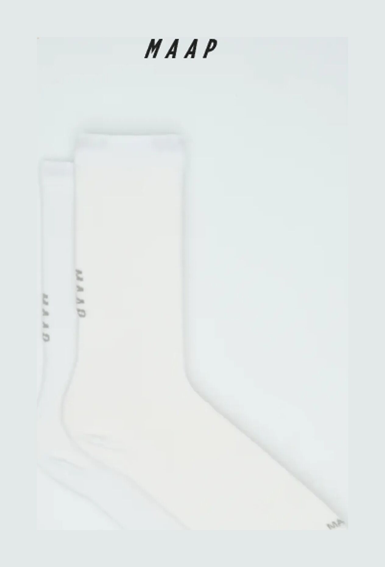 Maap Team Sock Long – Blanc
