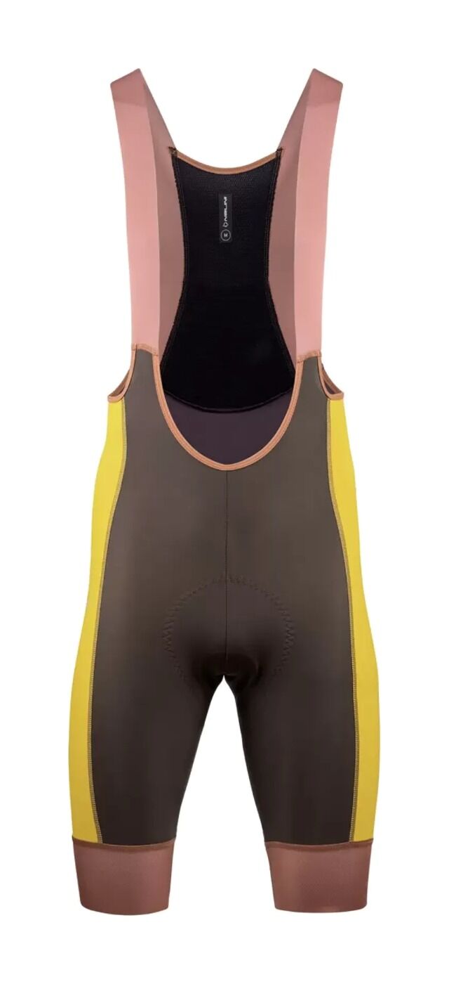 Nalini Patchwork Bibshort – Jaune