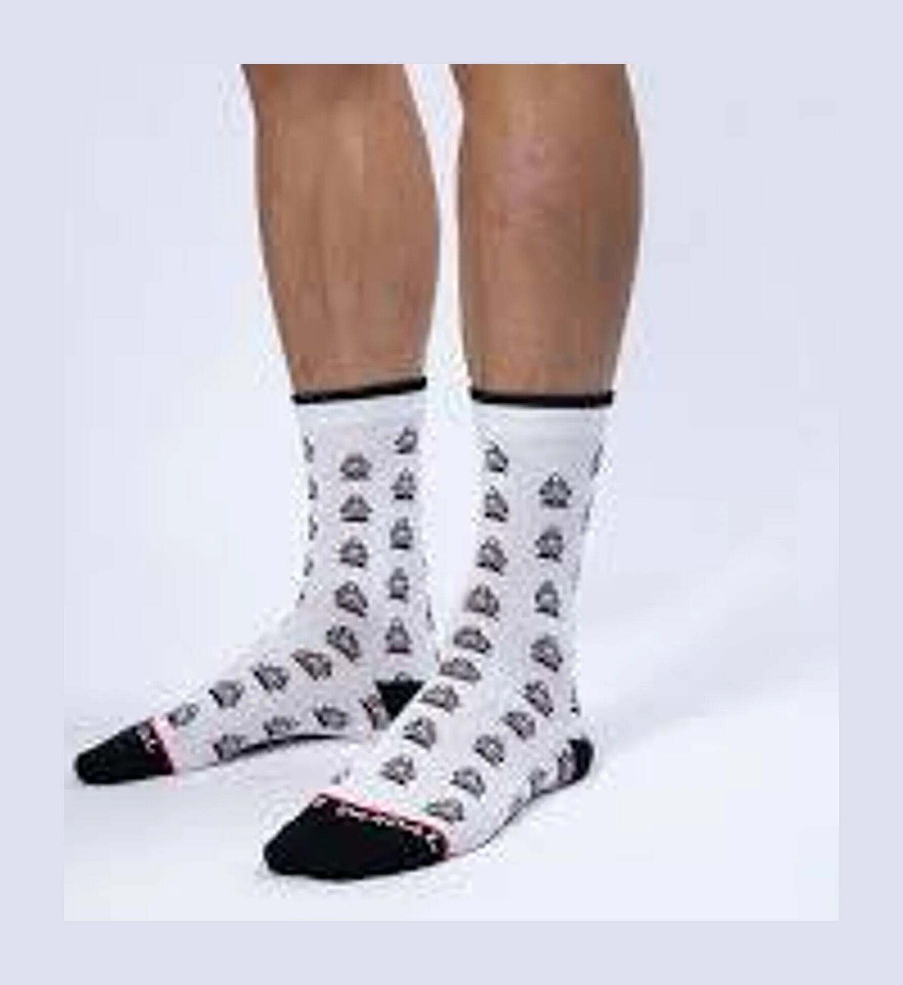 The Vandal Casual Socks – Banane / Rouge lanterne