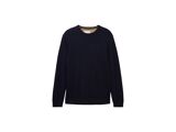 KNITTED NAVY MELANGE
