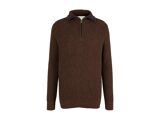 NAVY BROWN MOULINE