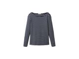 NAVY OFFWHITE STRIPE