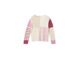 PATCHED STRIPE KNIT