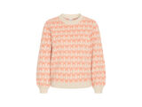 OATMEAL W. HOT CORAL