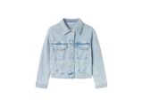 LIGHT BLUE BLEACHED DENIM