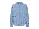 DENIM EMB. LIGHT BLUE