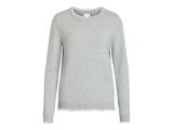 LIGHT GREY MELANGE WHITE