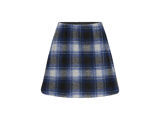 NAVY PEONY CHECK