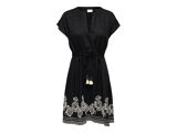 BLACK W  TAPIOCA EMBROIDE