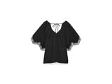 BLACK SNOQ WHITE EMB