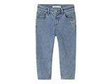 MEDIUM BLUE DENIM BOW EMB