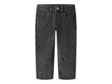 MEDIUM GREY DENIM FLOWER