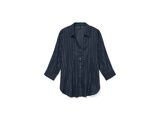 NAVY BLAZER SILVER LUREX
