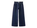 DARK BLUE DENIM UNWASHED