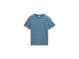 REAL TEAL YARN DYE STRIPE