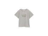 OFFWHITE NAVY TEE STRIPE