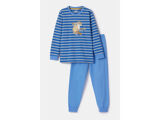 BLAUW GEEL STREEP
