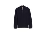 KNITTED NAVY MELANGE
