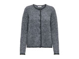 DARK GREY MELANGE W  BLAC