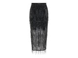 BLACK W  SILVER SEQUINS