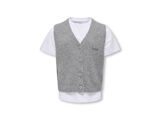 MEDIUM GREY MELANGE T SHI