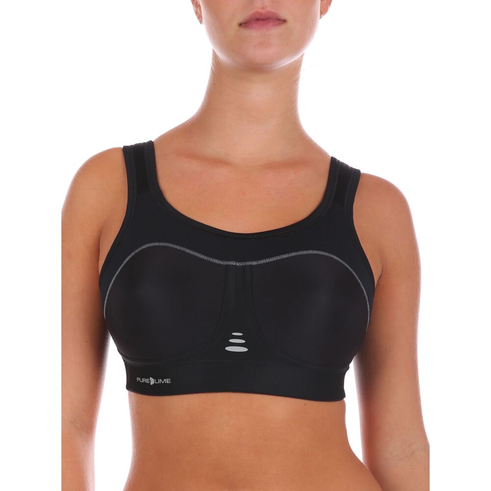 purelime compression sports bra