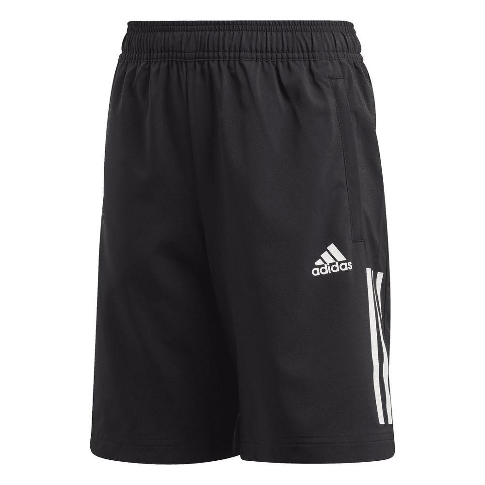 adidas Childrens Training 3 Stripes Woven Shorts