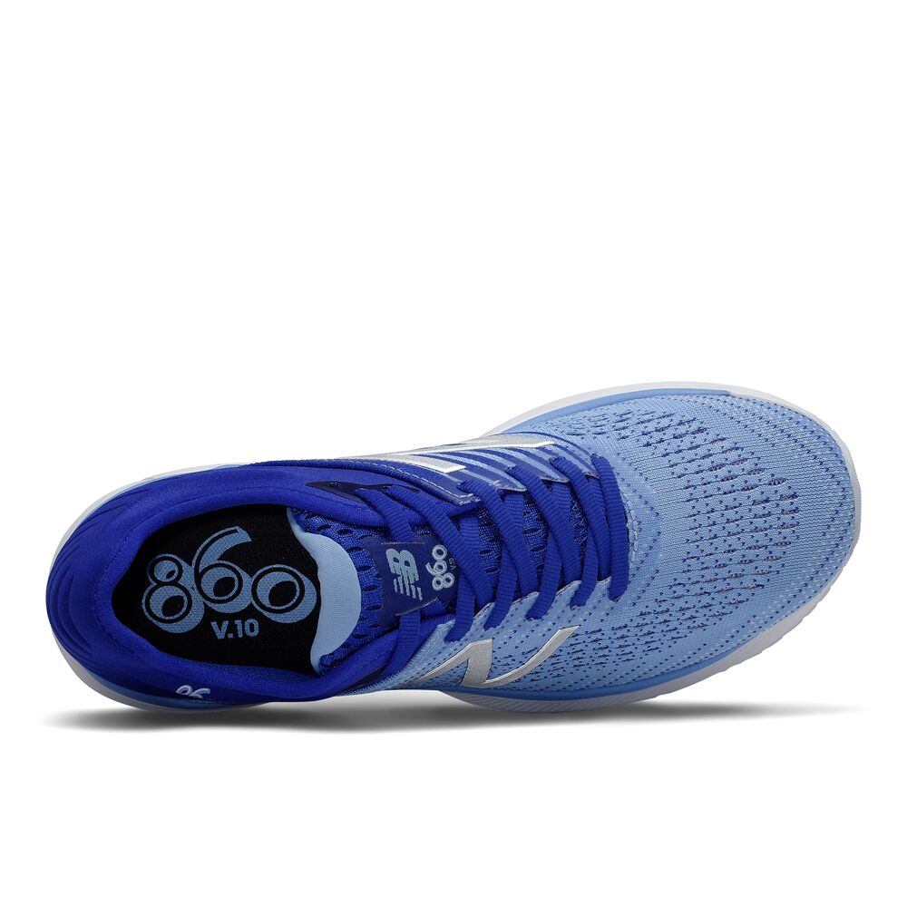 new balance 860 dames blauw