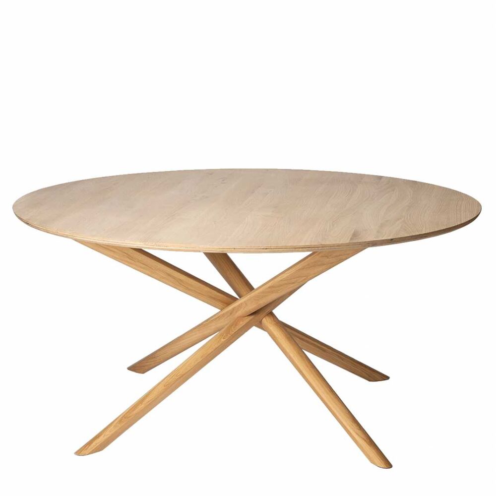 Ethnicraft Mikado Tafel Rond Ambertree