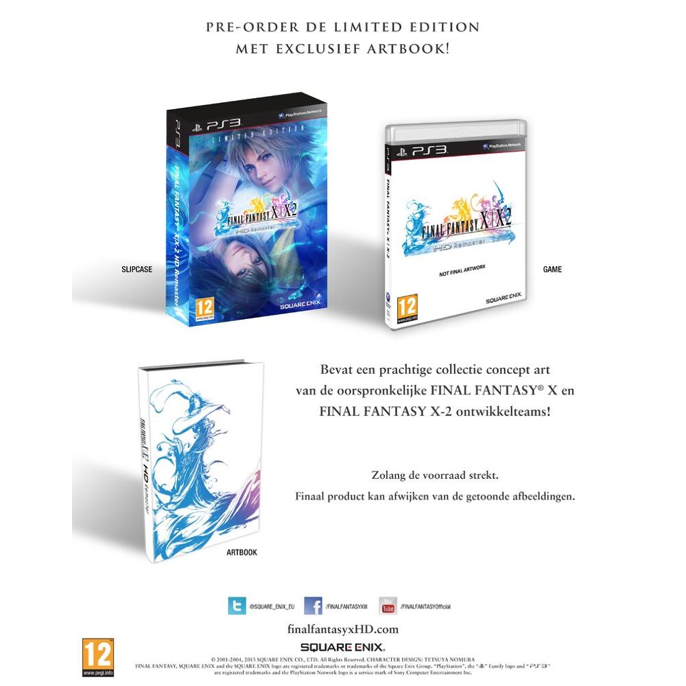 Final Fantasy X X 2 Hd Remaster Limited Edition Playstation 3 Game Mania