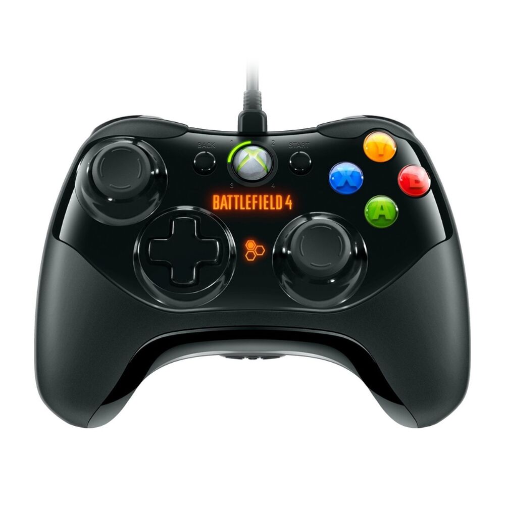 Xbox 360 Controller Official Battlefield 4 Wired Game Mania