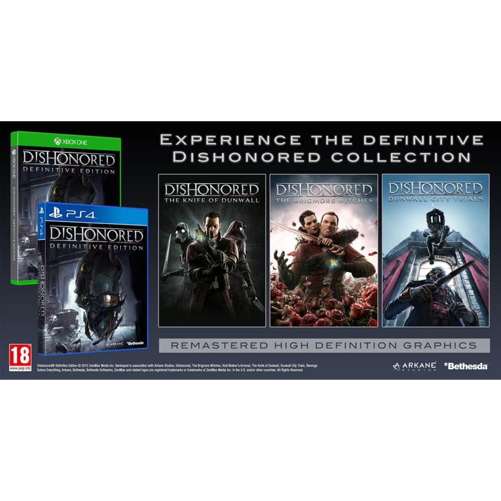 Dishonored Definitive Edition Playstation 4 Game Mania