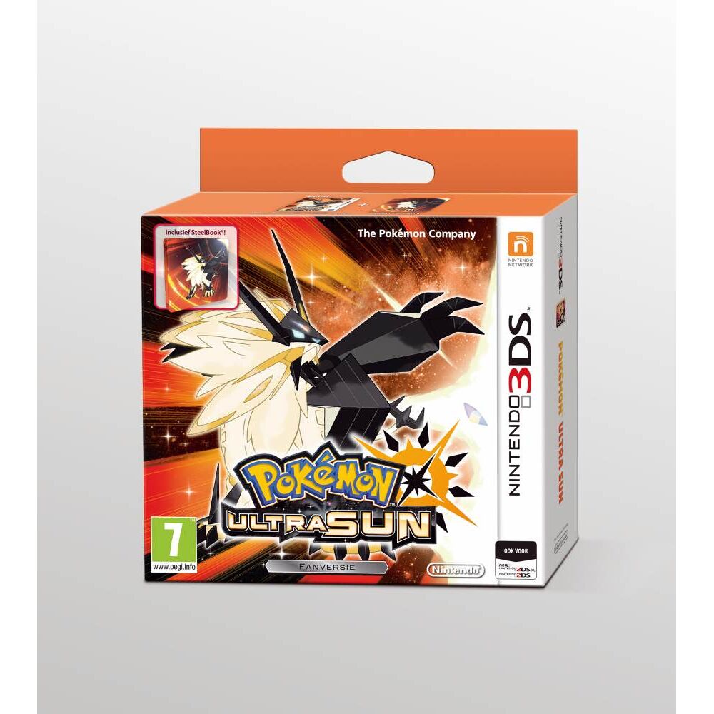 3DS Pokemon Ultra Sun Fan Edition Software