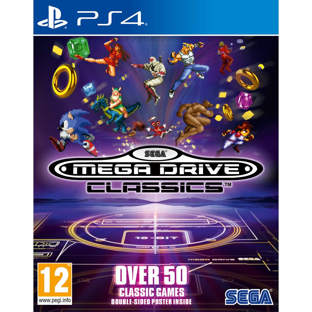 Sega mega drive classics ps4 список игр