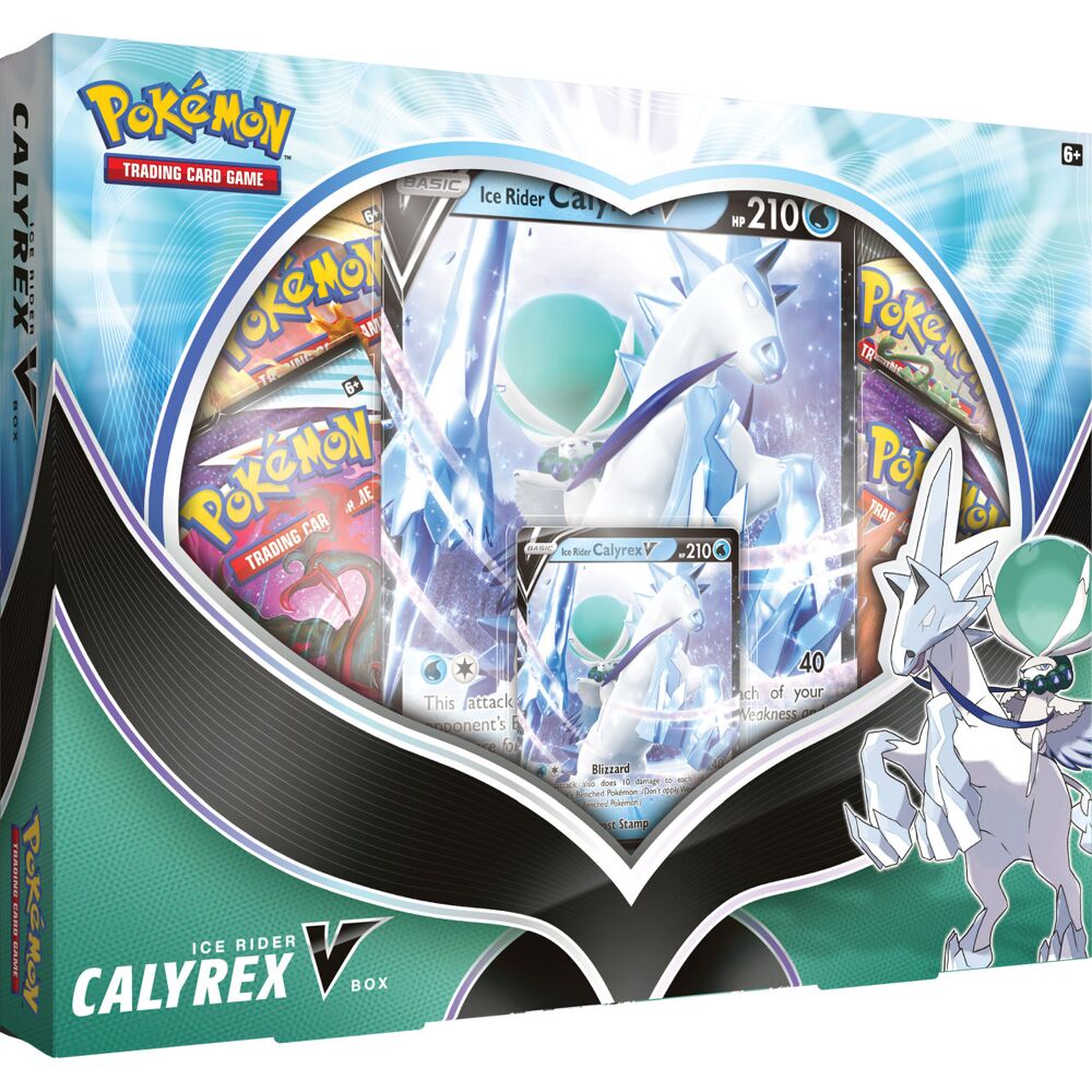 Ice Rider Calyrex V Box Pokemon Tcg Game Mamia